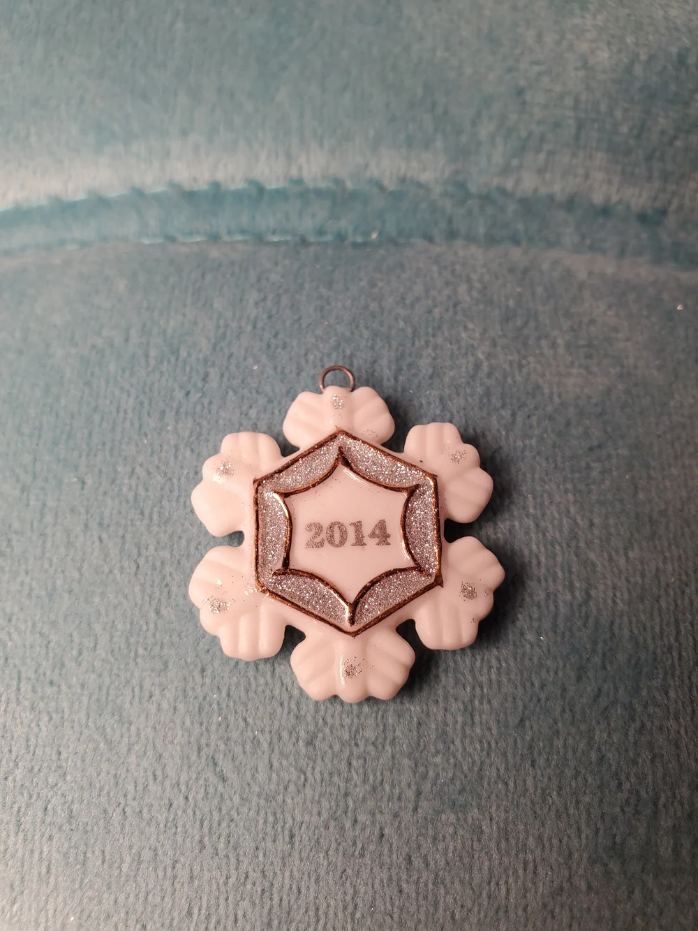Hallmark Keepsake Little Snowflake 2014 Miniature Ornament QXM8533